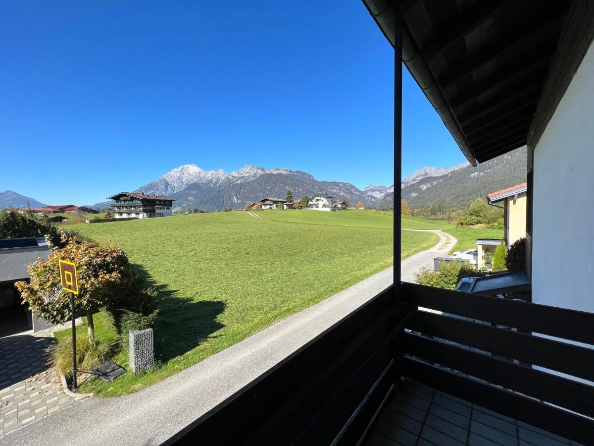 Appartamento Haus Im Gruenen Saalfelden Esterno foto
